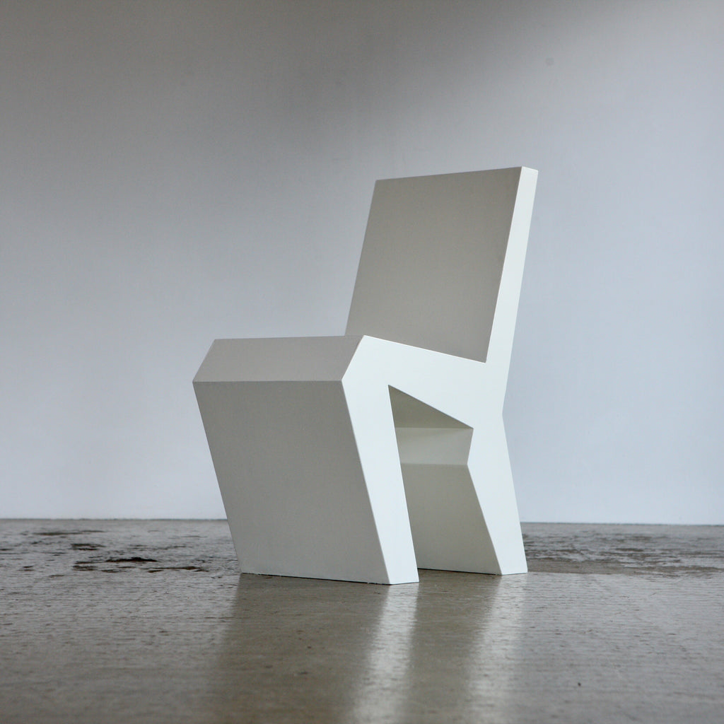 Post-modern Angular Side Chair