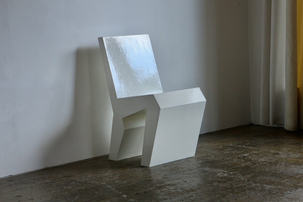 Post-modern Angular Side Chair