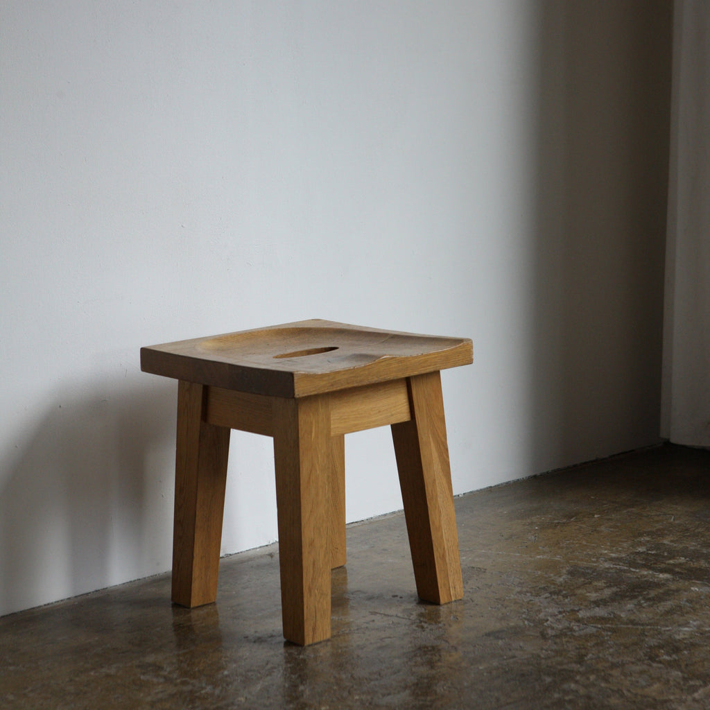 Carved Oak Stool