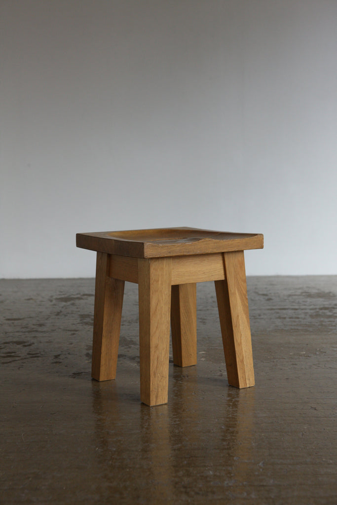 Carved Oak Stool