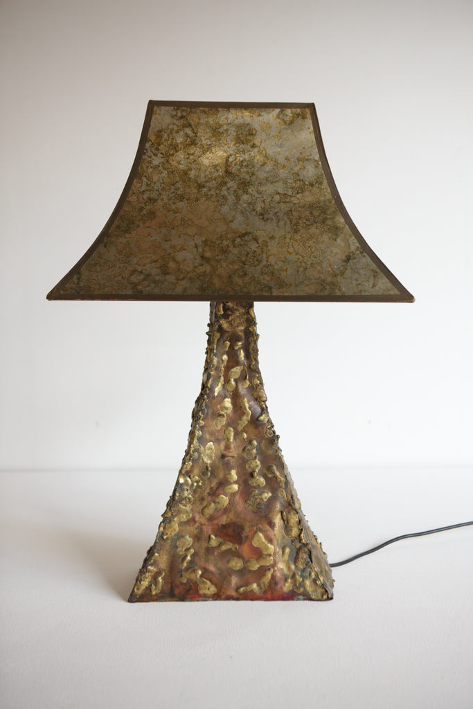 Artisan Mixed Metal Table Lamp