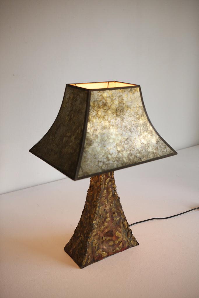 Artisan Mixed Metal Table Lamp