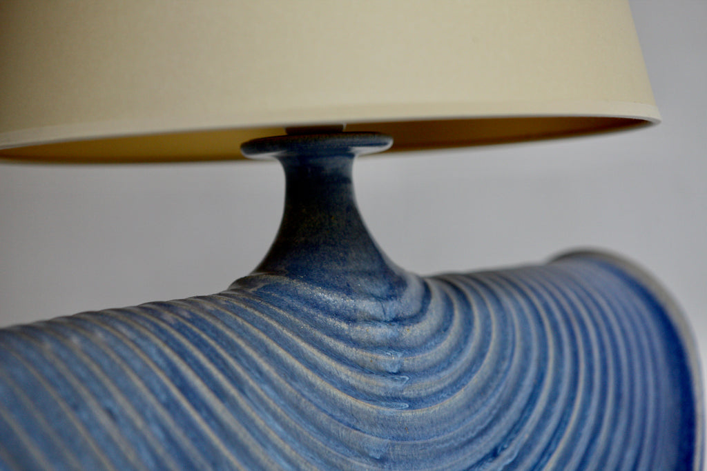 Folded Ceramic Table Lamp