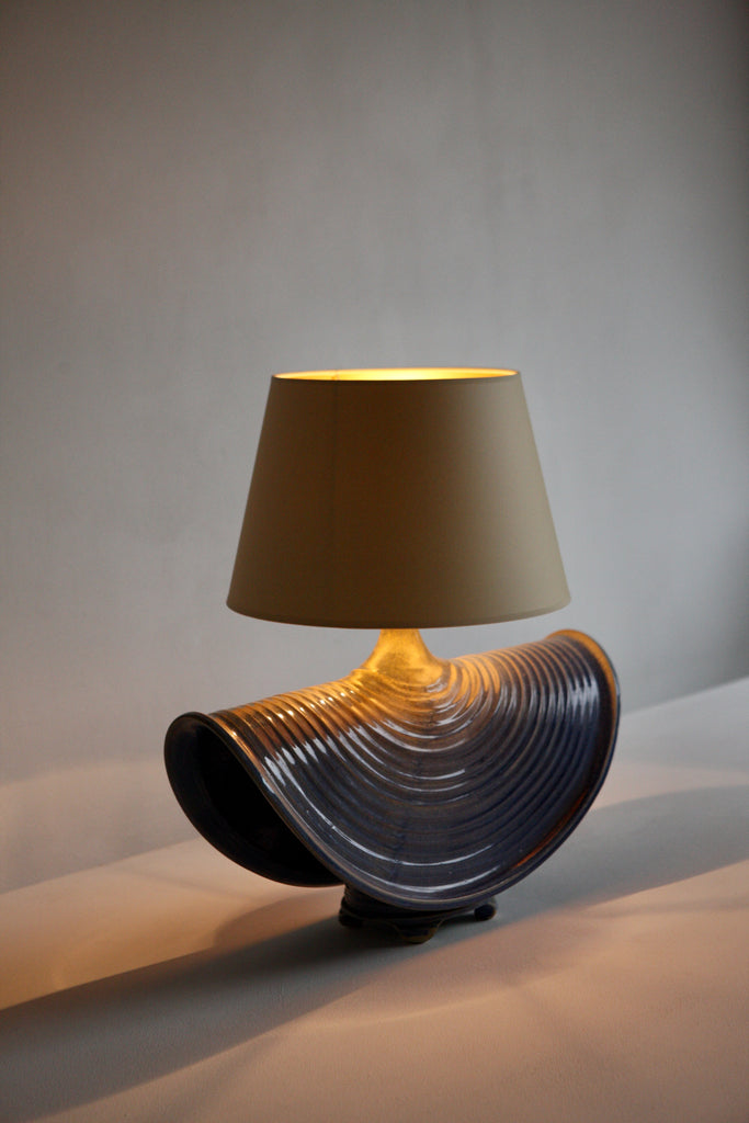 Folded Ceramic Table Lamp