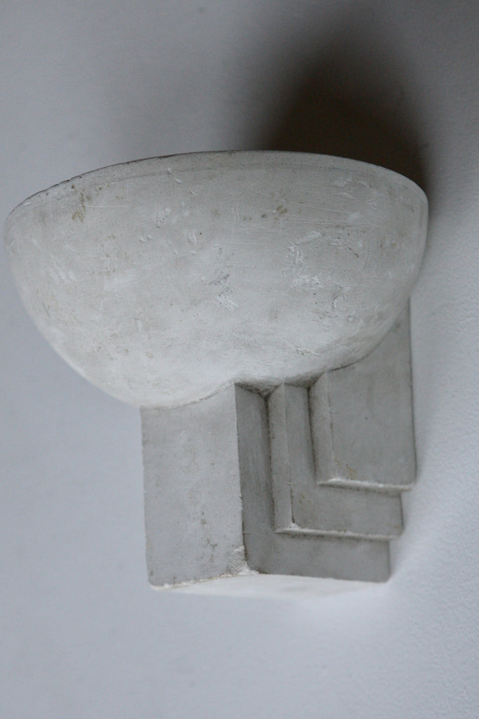 Plaster Wall Sconce