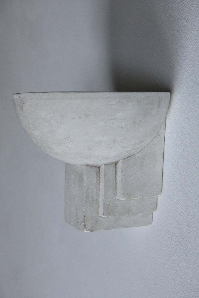 Plaster Wall Sconce