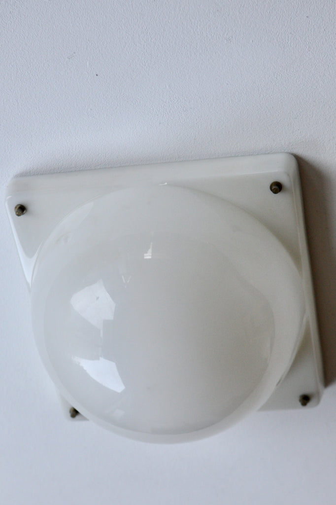 Italian Moulded Plastic Ceiling Light