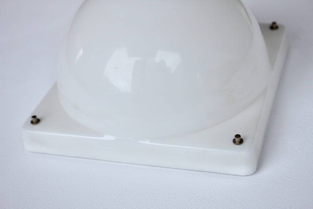 Italian Moulded Plastic Ceiling Light