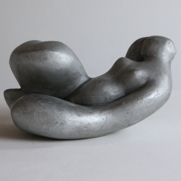 Abstract Reclining Figure in Plaster