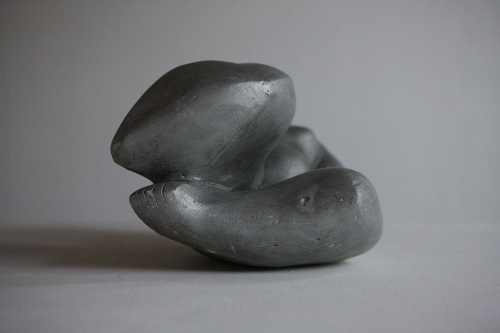 Abstract Reclining Figure in Plaster