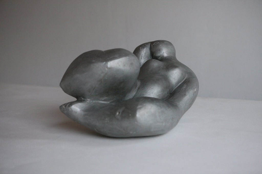 Abstract Reclining Figure in Plaster