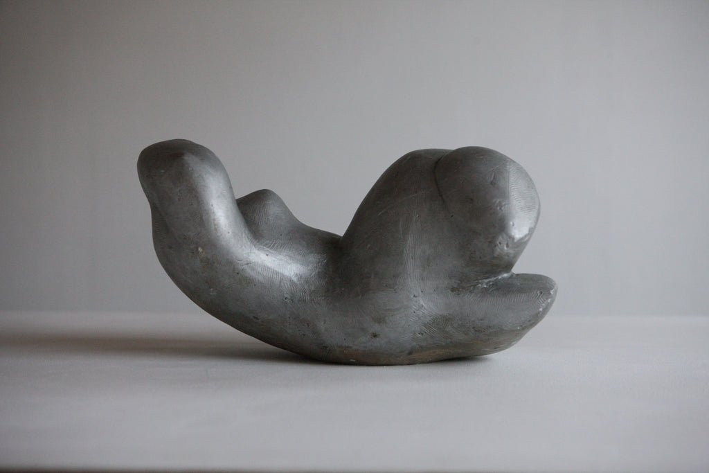 Abstract Reclining Figure in Plaster