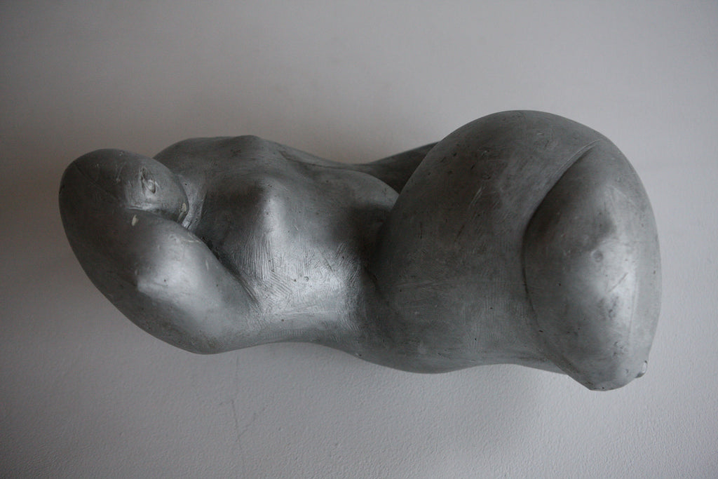 Abstract Reclining Figure in Plaster