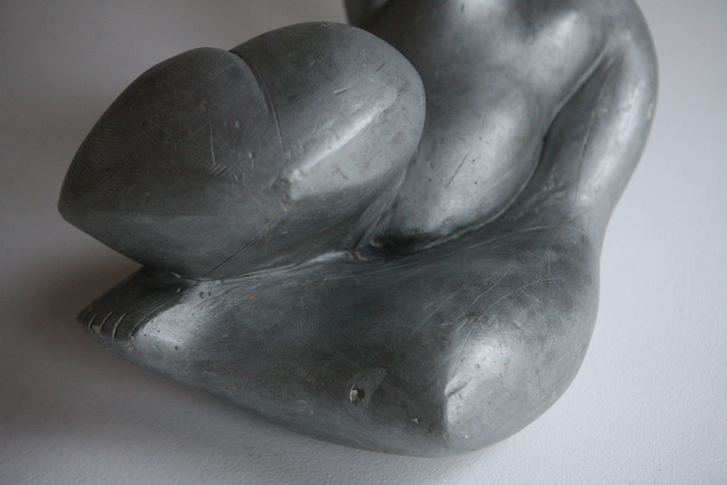 Abstract Reclining Figure in Plaster