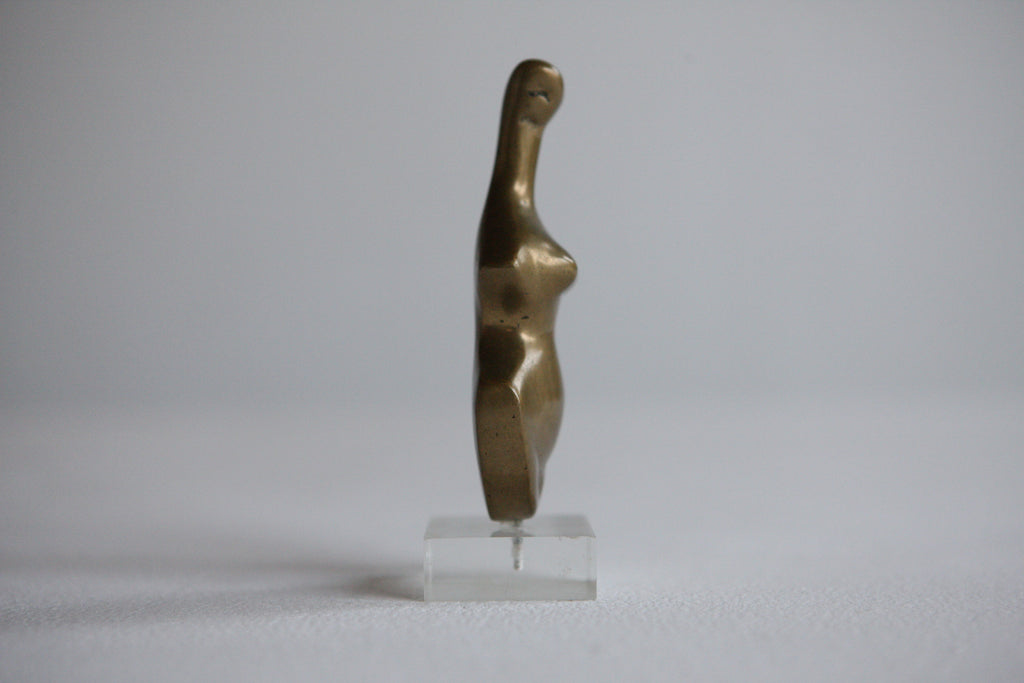 Brass Modernist Figure