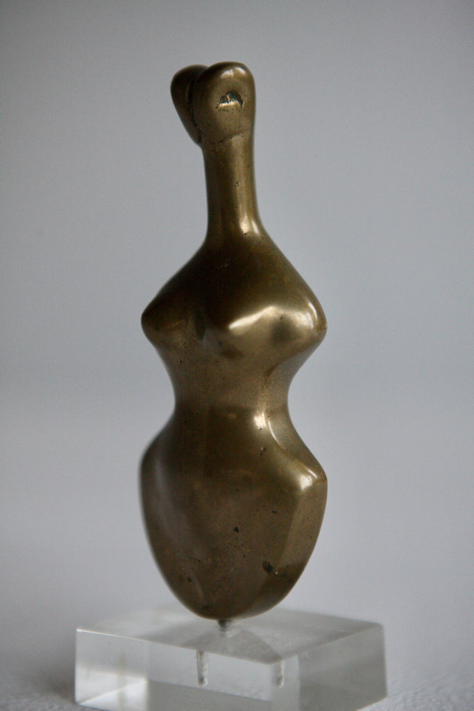 Brass Modernist Figure