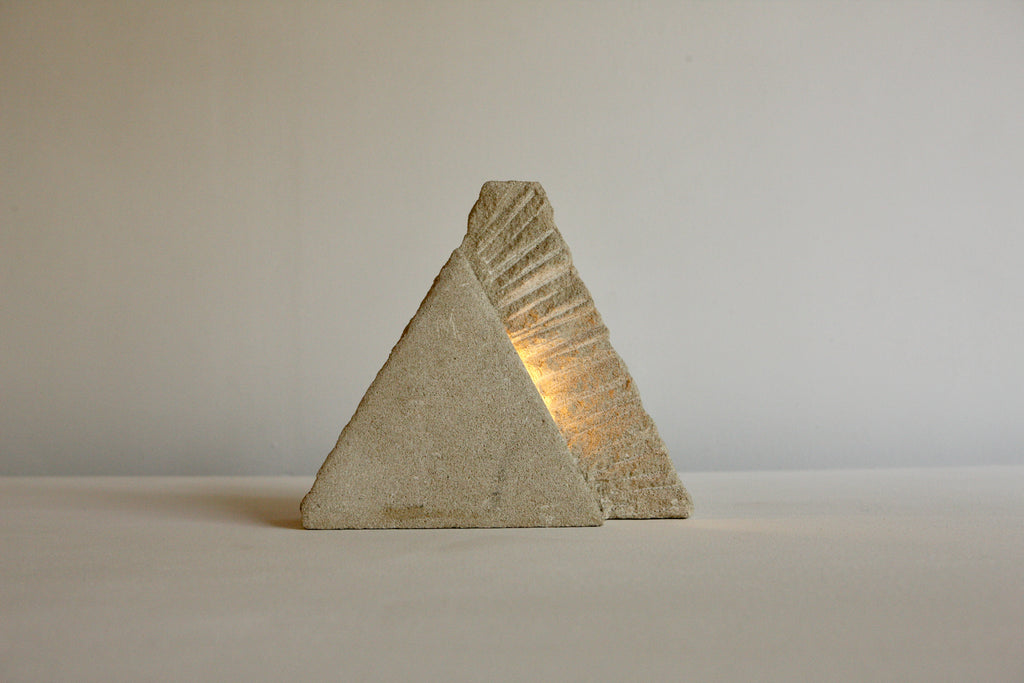 Stone Table Lamp