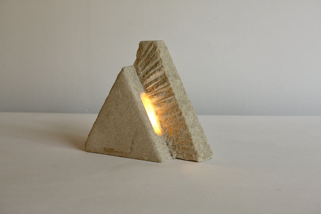 Stone Table Lamp